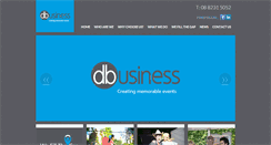 Desktop Screenshot of dbusinessevents.com.au